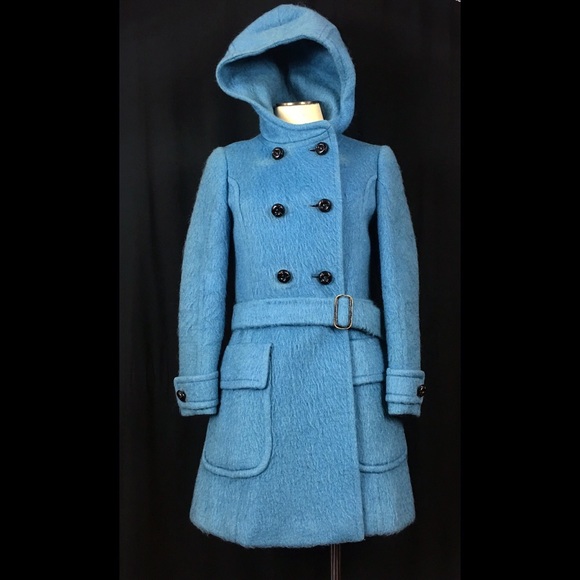 Vintage Jackets & Blazers - Vintage 70s Lodenfrey Wool W. Germany Hooded Coat